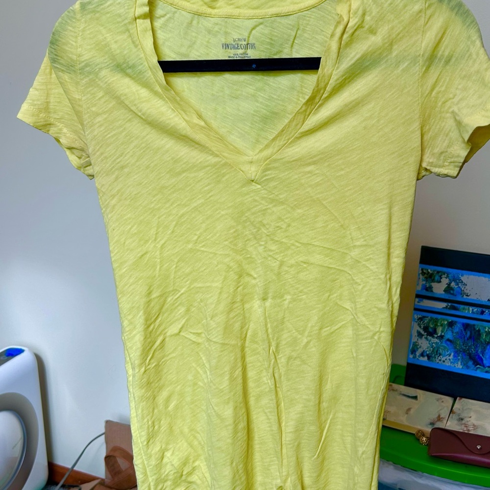 J.Crew Yellow Women's Top